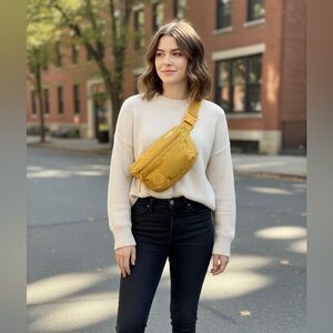 Baboon to the Moon 3L Fannypack Go-Bag - Mustard Yellow CORDURA® DWR